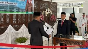 Yulius Sugiantara Gantikan Hepy Safriani, Resmi Jabat Pj Sekda Empat Lawang
