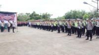 Polres Musi Rawas Gelar Apel Gladi Persiapan Rapat Pleno Rekapitulasi Suara Pilkada Serentak 2024