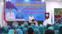 Pj Wali Kota Lubuk Linggau Hadiri Pertemuan Rutin TP PKK Tingkat Kota Lubuk Linggau