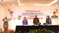 Pj Wako Lubuk Linggau Buka Kegiatan Pembekalan Pemantau Pilkada Serentak 2024