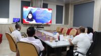 Kakanwil Kemenkumham Sumsel Saksikan Pelantikan 101 Pejabat Baru di Lingkungan Kementerian Hukum