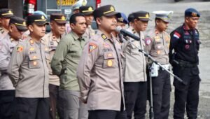 Kapolres Fakfak Perintahkan 220 Personil Amankan Rapat Pleno Rekapitulasi Penghitungan Suara Pilkada 2024