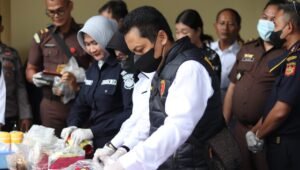 Sabu Senilai Miliaran Dimusnahkan Ditresnarkoba Polda Kalbar