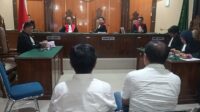 Dua Orang Kepercayaan H. Halim Diganjar Dua Tahun Penjara