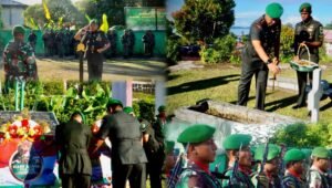 Danrem 182 JO Pimpin Ziarah ke TMP Lembah Onim Fakfak
