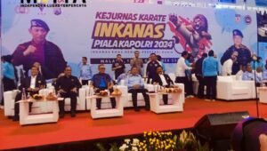Wakapolri Komjen Pol Ahmad Dofiri Buka Kejurnas Karate INKANAS Piala Kapolri 2024