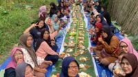 Pembangunan Jalan Menggunakan Dana Kelurahan, Warga Gunung Ibul Utara Gelar Syukuran