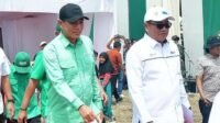 Bupati Batanghari Sambut Hangat Kedatangan Wamentan dan Gubernur Jambi di Apel Siaga Brigade Pangan