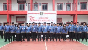 Gelorakan Bela Negara untuk Indonesia Maju, Kemenkumham Sumsel Gelar Upacara Hari Bela Negara