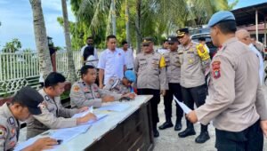 Cegah Penyalahgunaan, Waka Polres Fakfak Pimpin Pemeriksaan Senjata Api