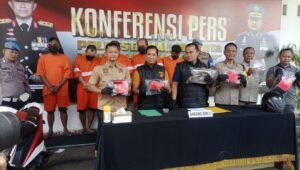 Satreskrim Polresta Malang Kota Bekuk Pelaku Curanmor dan Penadah