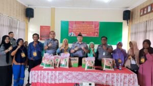 Dukung Program Ketahanan Pangan Kementerian Imigrasi dan Permasyarakatan, Rutan Prabumulih Berikan Bantuan