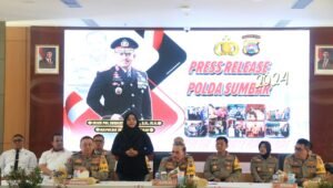 Kapolda Sumbar Pimpin Release Akhir Tahun 2024 Ungkap Kasus Besar, ini Rinciannya