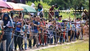 Sambut Event Nasional, PAC Gelar Turnamen Panahan di G-Walk Citraland Palembang