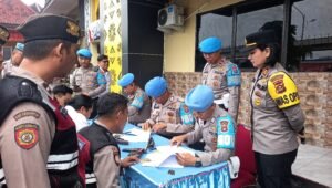 Propam Polrestabes Palembang Gelar Razia Senpi Dadakan