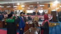 Pelantikan Ketua DPRD Empat Lawang, Darli: Kami Mempunyai Beban Serta Tanggung Jawab Memperjuangkan Aspirasi Rakyat