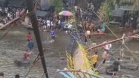 Jembatan Gantung Wisata Batu Pepe Ulu Malus di Petanang Ilir Terputus