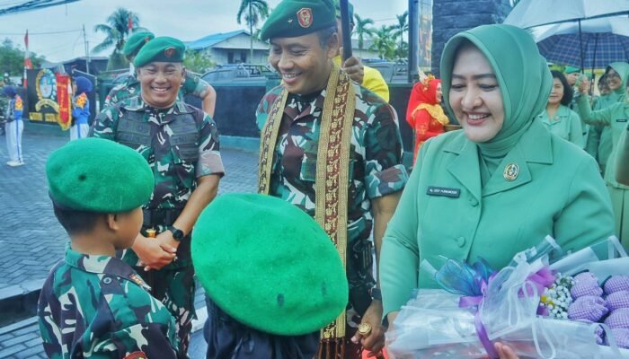 Kunker Perdana, Danrem 121/Abw Brigjen TNI Purnomosidi Kunjungi Kodim 1201 Mempawah