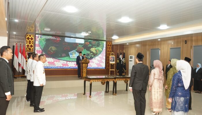 Kakanwil Kemenkum Sumsel Agato PP Simamora Lantik 11 Notaris Baru di Wilayah Sumsel