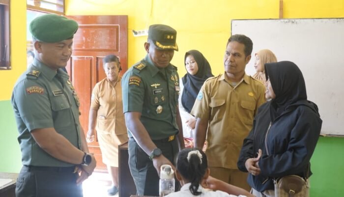 Launching Program Makan Bergizi Gratis di Fakfak Dihadiri Kasrem 182/ JO