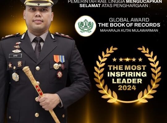 Kapolres Lingga AKBP Apri Fajar Hermanto, S.IK Raih Penghargaan Bergengsi dari Para Raja Nusantara