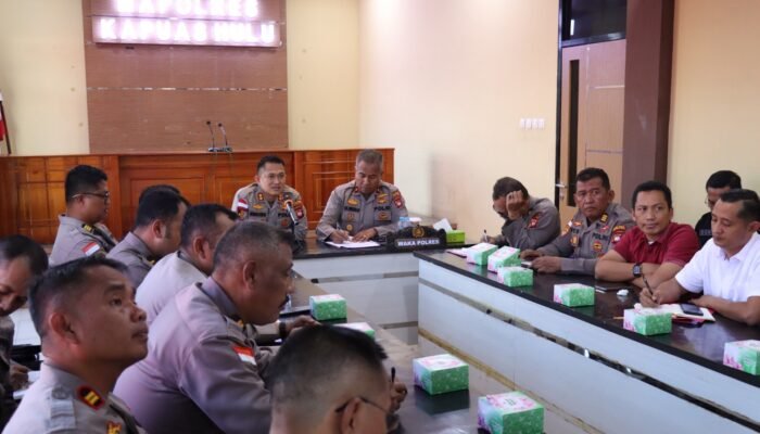 Kapolres Kapuas Hulu Evaluasi dan Bahas Strategi Implementasi Program Ketahanan Pangan