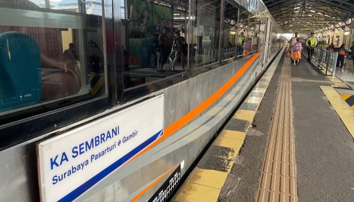 Perjalanan Kereta Api di Daop 8 Surabaya Lebih Cepat di Gapeka 2025