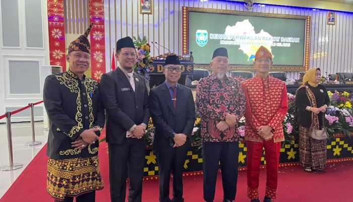 Kanwil Kemenkumham Sumsel Hadiri Rapat Paripurna Hari Jadi Ke-21 Kabupaten OKUS