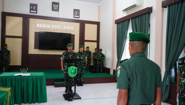 Pimpin Tradisi Satuan Penerimaan Warga Baru, ini Kata Dandim 0117/Aceh Tamiang