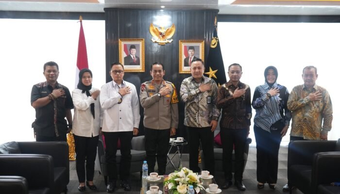 Perkuat Sinergi, Kakanwil Kemenkum Sumsel Audiensi dengan Kapolda Sumsel