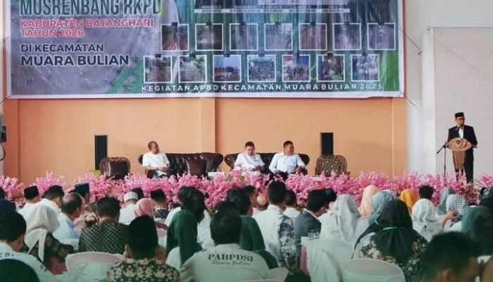 Asisten I Hadiri Musrenbang RKPD Batanghari 2026 di Muara Bulian