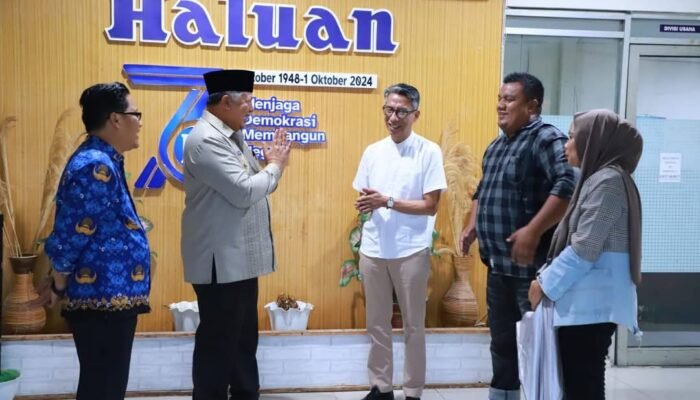 Wako Solok Tamu Podcast Perdana Haluan