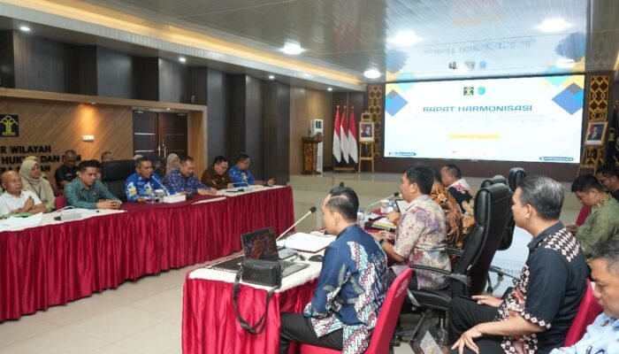 Kanwil Kemenkum Sumsel Harmonisasi 5 Raperda dan Raperkada Kabupaten OKI