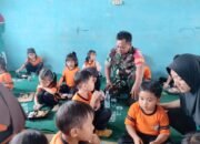 Koramil 1206-11 Silat Hilir Adakan Makan Bergizi Gratis di PAUD Tunas Bangsa Desa Miau Merah