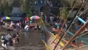 Musibah Tahun Baru, Jembatan Malus Lubuklinggau Putus