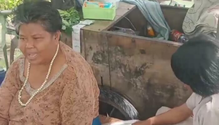 Keluarga Terlantar di Pinggir Sungai Kalirandu, Pemalang, Butuh Perhatian Dinas Sosial