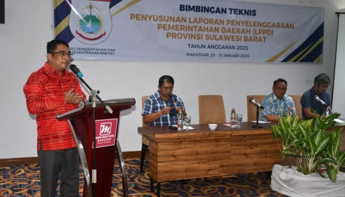 Pemprov Sulbar Laksanakan Bimtek Penyusunan LPDP, Meningkatkan Layanan Kepada Masyarakat
