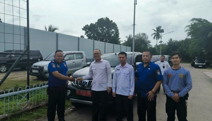 Rutan Kelas I Palembang Terima Bantuan Pinjam Pakai Kendaraan Operasional Pemkot Palembang