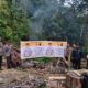 Polsek Silat Hulu Tindak Penambangan Emas Ilegal di Bukit Sembilang Nanga Dangkan Kapuas Hulu