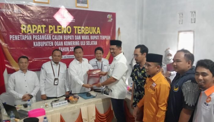 Abu Sama – Misnadi Resmi Jadi Pemimpin di Pilkada OKU Selatan 