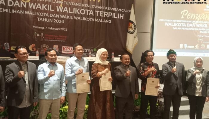 Usai Ditetapkan KPU, Walikota Malang Terpilih Ajak Masyarakat Tinggalkan Perbedaan