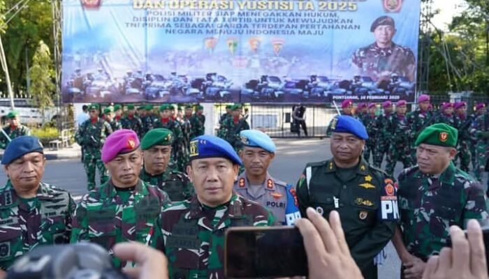 Wujudkan Disiplin Prajurit dan PNS TNI, Pangdam XII/Tpr Buka Operasi Gaktib dan Yustisi TA 2025