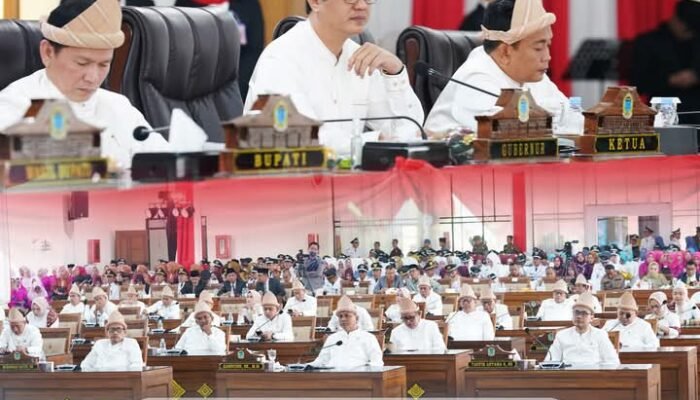 DPRD OI Gelar Rapat Paripurna Ke-VIII Dalam Rangka HUT Ogan Ilir Ke-21 2025