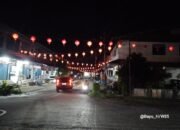 Gelap, Warga Pasar Merdeka Putussibau Minta Instansi Terkait Perhatikan Lampu Penerangan Jalan
