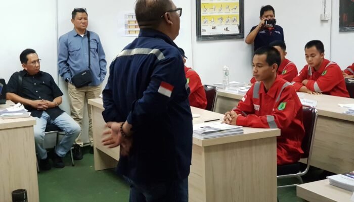 Program Sinergi Muba Vocational Center (MVC), SKK Migas-KKKS Muba bersama Pemerintah Kabupaten Musi Banyuasin Gelar Pelatihan Welder