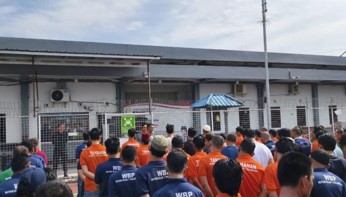 Indahkan Instruksi Dirjen PAS, Karutan Kelas I Palembang Tekankan WBP Tidak Lakukan Pelanggaran