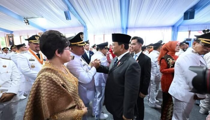 Presiden Prabowo Lantik Bupati Dan Wakil Bupati Karo di Istana Kepresidenan Jakarta