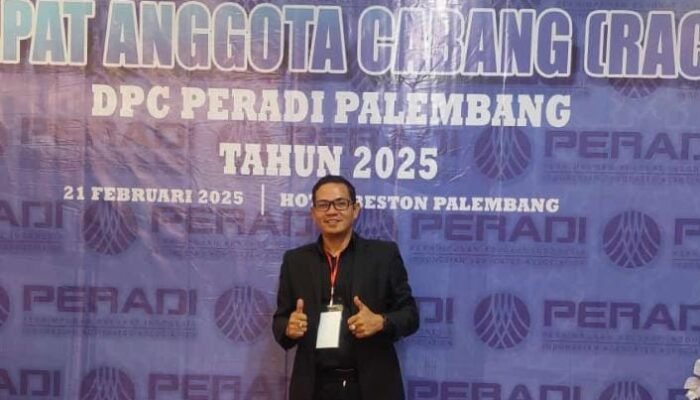 Amril ST,SH,MH : DPC Peradi Palembang Gelar RAC Bahas Program Kerja