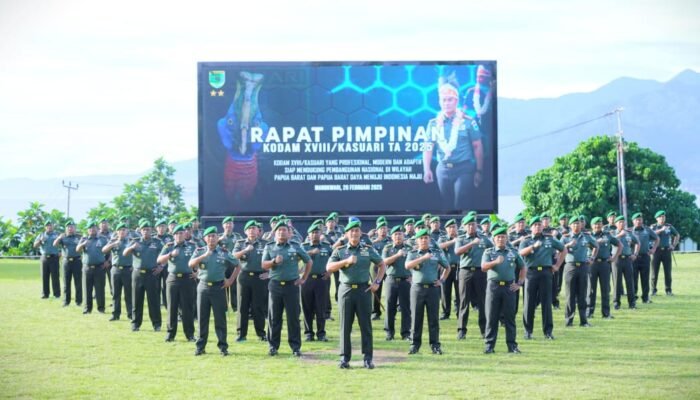 Pangdam Kasuari : Dansat Adalah Motor Penggerak TNI AD