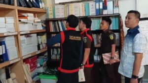 Dugaan Pemalsuan Dokumen Tol Palembang – Jambi, Kejari Muba Geledah Kantor Disnakertrans Sumsel